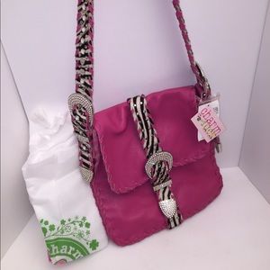 Jenny Syquia Charm and luck Leather crossbody Bag